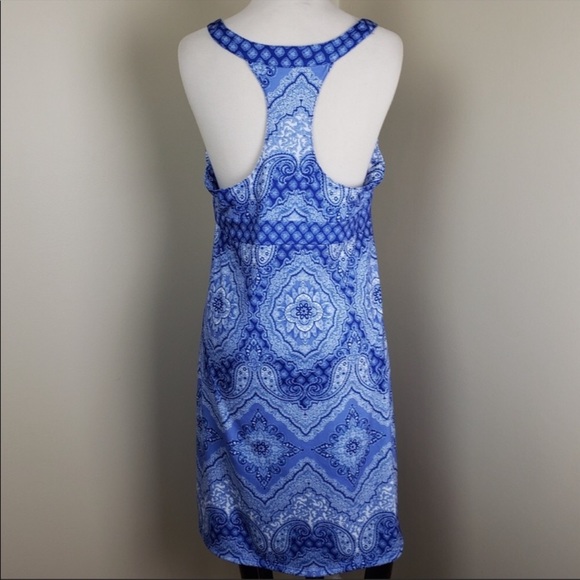 Boho style print athletic like dress - Picture 3 of 3